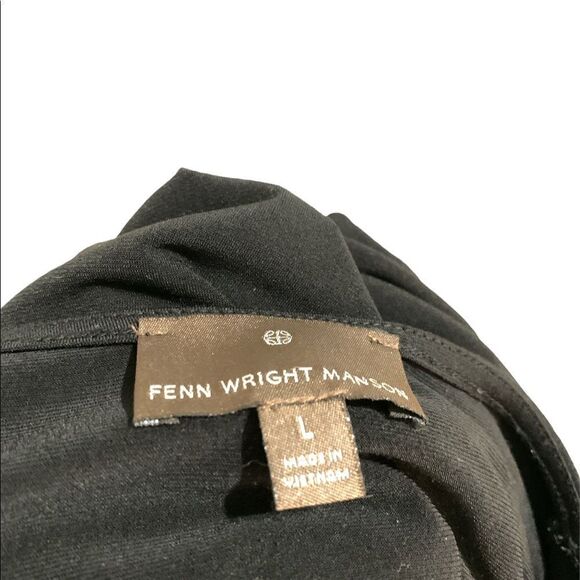 Nice Fenn Wright Manson Woman's black sleeveless top SIZE large - Picture 2 of 3